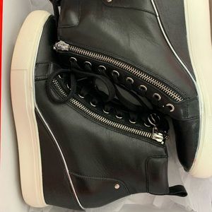 Wishbone Leather Platform Runner Nelly collection 7.5